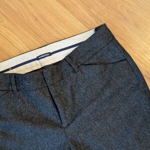 GAP Modern Fit Flare Pants - Black and Gray